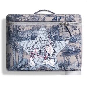 Dior Blue and White Cosmetic Bag